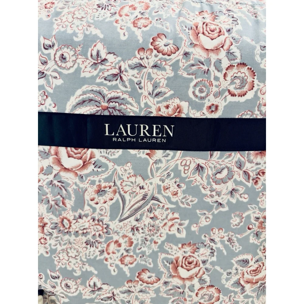 Ralph Lauren Maddie Floral King Comforter Set Maddie Stripe Euro Shams 5 Pieces
